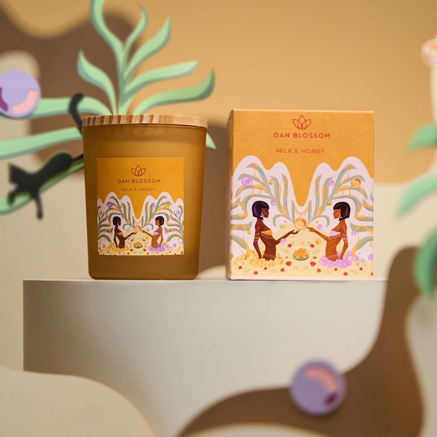 Milk & Honey Duftkerze