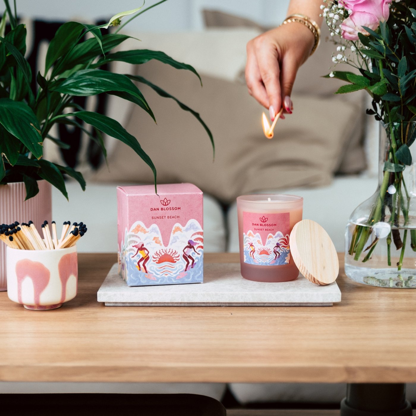 Sunset Beach Duftkerze