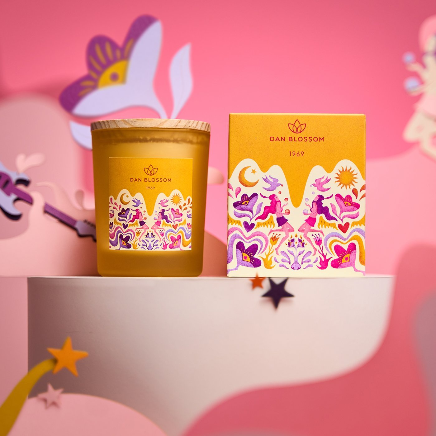 1969 Duftkerze - Dan Blossom