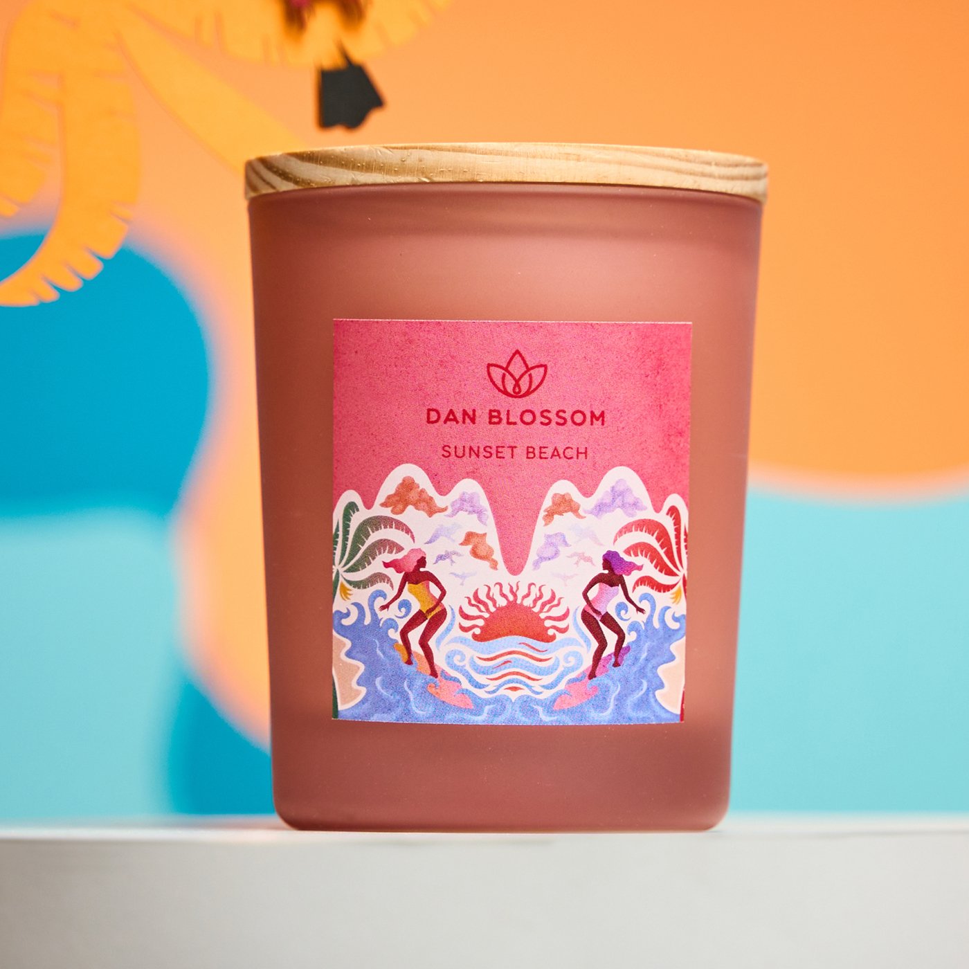 Sunset Beach Duftkerze - Dan Blossom