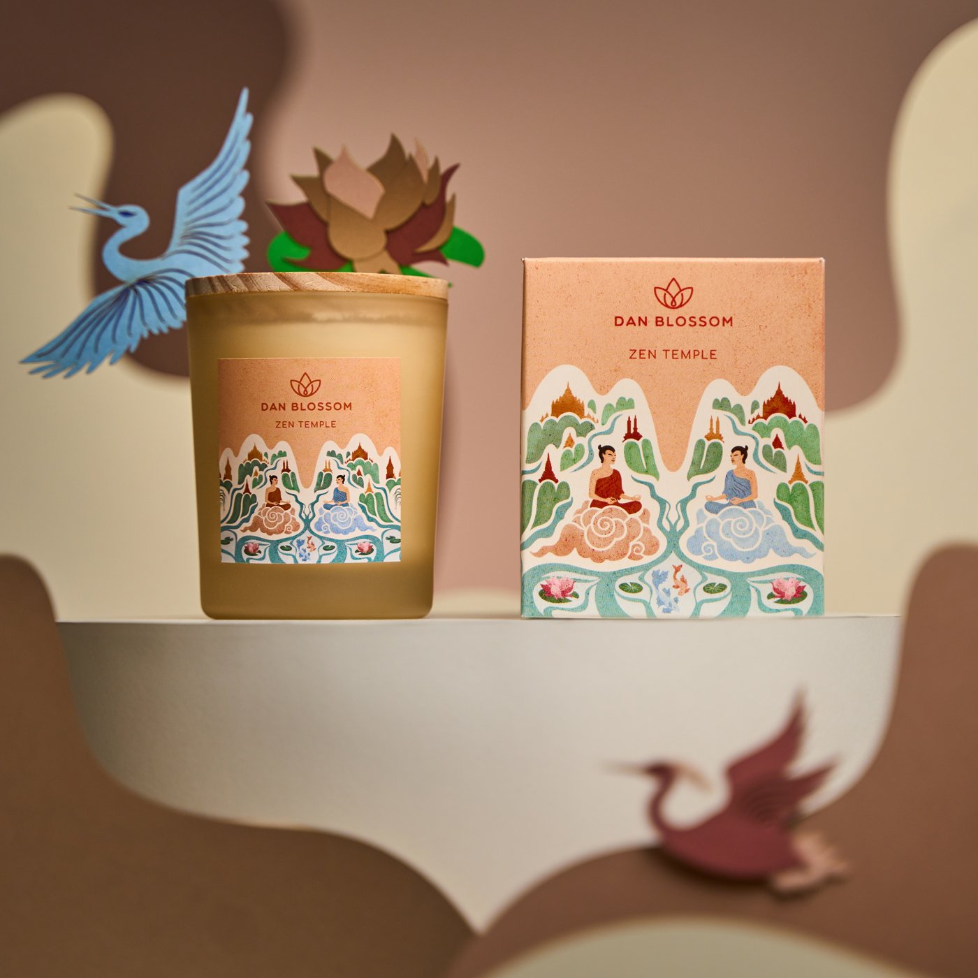 Zen Temple Duftkerze - Dan Blossom